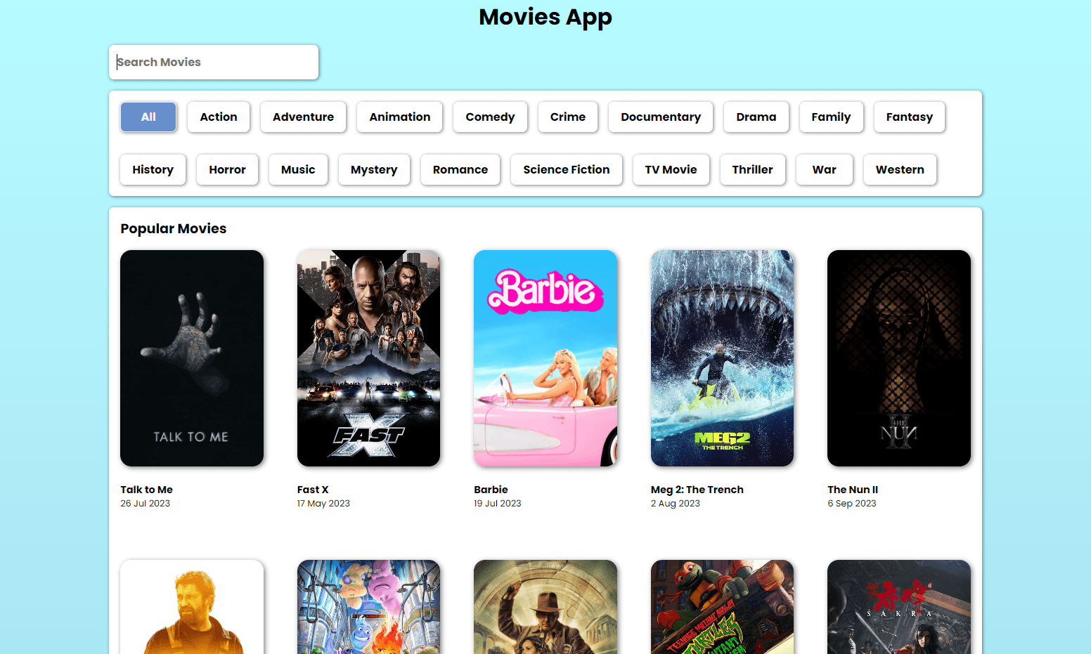 Movies App